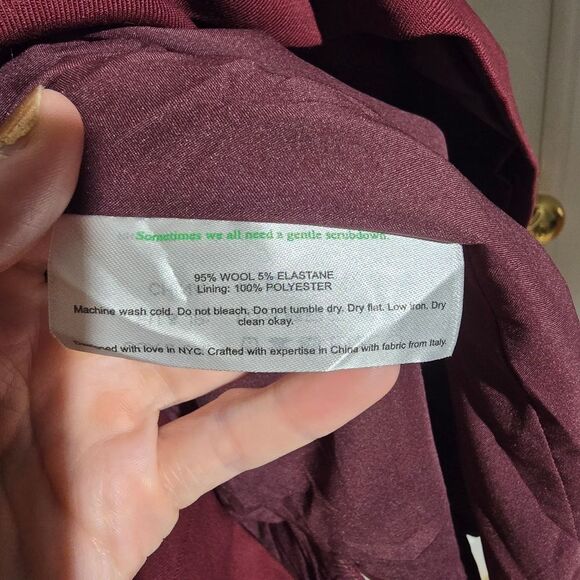 M.M.LAFLEUR wool Dress - Picture 5 of 5